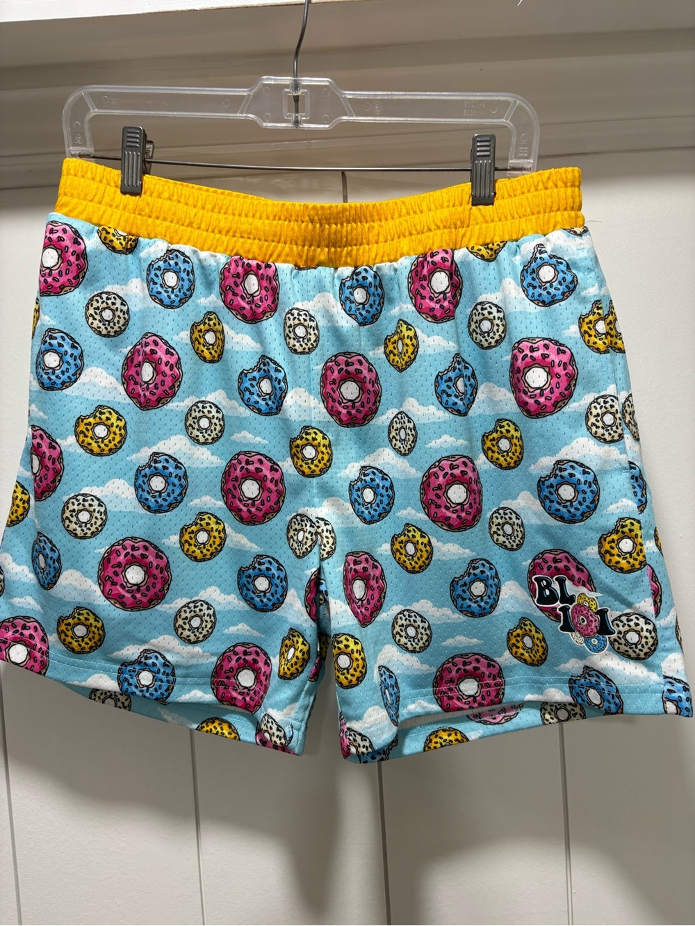 Baseball Lifestyle 101 Mesh Athletic Shorts Sugar Rush Donuts Size Men's Medium